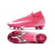 Nike Mercurial Superfly VII Elite FG x Mbappé Rosa Blanco Negro