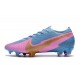 Nike Zapatos Mercurial Vapor XIII Elite FG Azul Rosa Oro