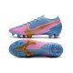 Nike Zapatos Mercurial Vapor XIII Elite FG Azul Rosa Oro