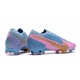 Nike Zapatos Mercurial Vapor XIII Elite FG Azul Rosa Oro
