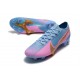 Nike Zapatos Mercurial Vapor XIII Elite FG Azul Rosa Oro