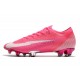 Nike Mercurial Vapor XIII Elite FG x Mbappé Explosión Rosa Blanco Negro