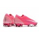 Nike Mercurial Vapor XIII Elite FG x Mbappé Explosión Rosa Blanco Negro