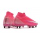 Nike Mercurial Superfly 7 Elite SG-Pro x Mbappé Explosión Rosa Blanco