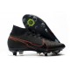 Nike Mercurial Superfly 7 Elite SG-Pro Anti-Clog Negro Rojo