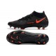 Nike Zapatilla Phantom GT Elite Dynamic Fit FG Negro Rojo Chile Gris