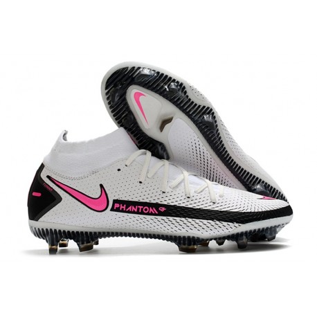 Nike Zapatilla Phantom GT Elite Dynamic Fit FG Blanco Rosa Negro