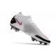 Nike Zapatilla Phantom GT Elite Dynamic Fit FG Blanco Rosa Negro