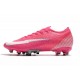 Nike Mercurial Vapor 13 Elite AG x Mbappé Explosión Rosa Blanco Negro