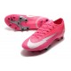 Nike Mercurial Vapor 13 Elite AG x Mbappé Explosión Rosa Blanco Negro