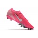 Nike Mercurial Vapor 13 Elite AG x Mbappé Explosión Rosa Blanco Negro