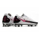 Tacos de Futbol Nike Phantom GT Elite FG - Blanco Rosa Negro