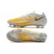 Tacos de Futbol Nike Phantom GT Elite FG - Blanco Oro