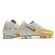 Tacos de Futbol Nike Phantom GT Elite FG - Blanco Oro