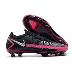 Tacos de Futbol Nike Phantom GT Elite FG - Negro Rojo Chile Gris