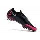 Tacos Futbol Nike Phantom GT Elite FG - Negro Plateado Explosión Rosa
