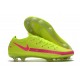 Tacos de Futbol Nike Phantom GT Elite FG - Amarillo Rosa