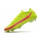 Tacos de Futbol Nike Phantom GT Elite FG - Amarillo Rosa