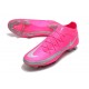 Nike Zapatilla Phantom GT Elite Dynamic Fit FG Rosa Plata