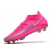 Nike Zapatilla Phantom GT Elite Dynamic Fit FG Rosa Plata