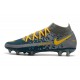 Nike para Hombre Fútbol Phantom Gt Elite Df Fg Armada Gris Amarillo