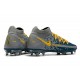 Nike para Hombre Fútbol Phantom Gt Elite Df Fg Armada Gris Amarillo
