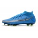 Nike para Hombre para Fútbol Phantom Gt Elite Df Fg Azul Plata