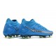 Nike para Hombre para Fútbol Phantom Gt Elite Df Fg Azul Plata