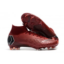 Zapatos de Fútbol Nike Mercurial Superfly VI Elite FG Rojo