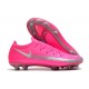Tacos de Futbol Nike Phantom GT Elite FG - Rosa Plata