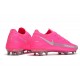 Tacos de Futbol Nike Phantom GT Elite FG - Rosa Plata