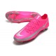 Tacos de Futbol Nike Phantom GT Elite FG - Rosa Plata