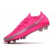Tacos de Futbol Nike Phantom GT Elite FG - Rosa Plata