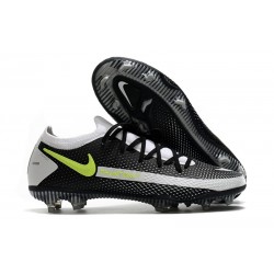 Nike 2021 Phantom Generative Textur GT Elite FG - Negro Gris Verde