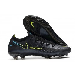 Nike 2021 Phantom Generative Textur GT Elite FG - Negro Verde