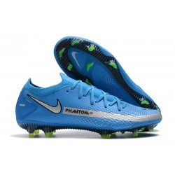 Nike 2021 Phantom Generative Textur GT Elite FG - Azul Plata