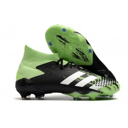 adidas Tacón Fútbol Predator Mutator 20.1 FG Verde señal Blanco Negro