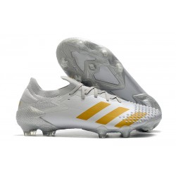 Botas adidas Predator Mutator 20.1 Low FG Blanco Oro