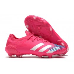 Botas adidas Predator Mutator 20.1 Low FG Rosa Blanco Azul