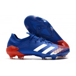 adidas Predator Mutator 20.1 Low FG Azul Blanco Rojo
