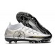 Nike Phantom GT DF Elite AG-PRO Platino puro Plateado metalizado Negro