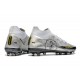 Nike Phantom GT DF Elite AG-PRO Platino puro Plateado metalizado Negro