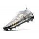 Nike Phantom GT DF Elite AG-PRO Platino puro Plateado metalizado Negro