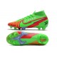 Nike Nuevo Mercurial Superfly 7 Elite DF FG Faith Verde Rojo