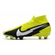 Nike Nuevo Mercurial Superfly 7 Elite DF FG Amarillo Negro Blanco