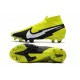 Nike Nuevo Mercurial Superfly 7 Elite DF FG Amarillo Negro Blanco