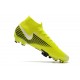 Nike Nuevo Mercurial Superfly 7 Elite DF FG Amarillo Negro Blanco