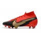 Nike Nuevo Mercurial Superfly 7 Elite DF FG Rojo Negro Oro
