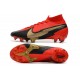 Nike Nuevo Mercurial Superfly 7 Elite DF FG Rojo Negro Oro