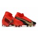 Nike Nuevo Mercurial Superfly 7 Elite DF FG Rojo Negro Oro